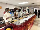 [Gatlin] Jalen Green hosting a Thanksgiving meal for teens and young adults who are living at Covenant House Texas, which provides shelter for homeless, abused, and abandoned youth from ages 18-24.