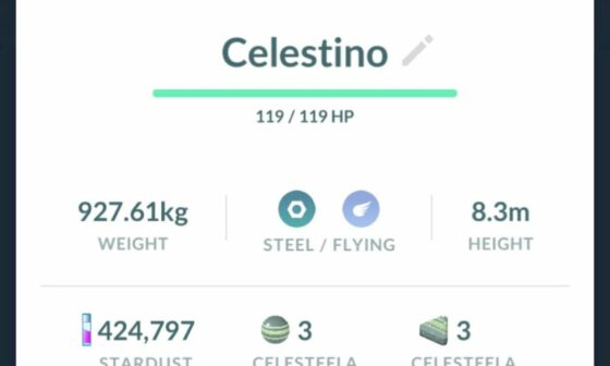 My Celestino Pokémon ❤️💙
