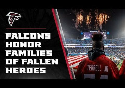 Falcons honor families of fallen heroes on road trip | Atlanta Falcons | NFL