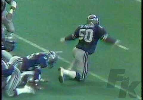 Fredd Young's hit on Dokie Williams on MNF (1984 Seahawks vs Raiders)