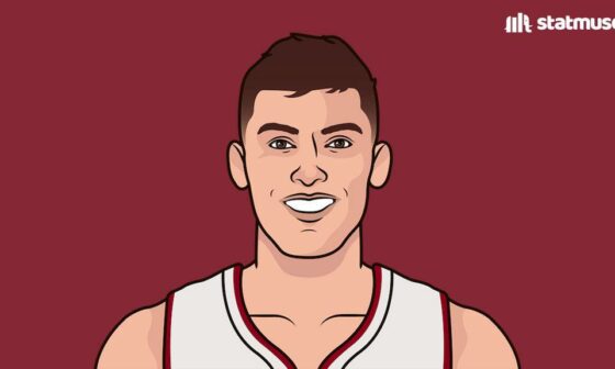Tyler Herro is shooting 68% from the field in the 4th Quarter this season per StatMuse