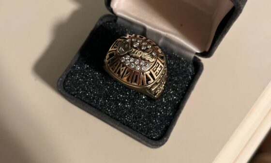 My late grandfathers 83 World Series ring