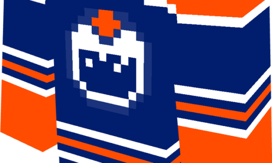 Some Oilers Jerseys I made in Minecraft