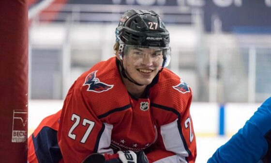 [Chris Cerullo] Capitals recall defenseman Alex Alexeyev from conditioning loan with Hershey Bears