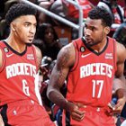 [Bradeaux] #Rockets lineups with KJ Martin, Tari Eason, and Usman Garuba are a +30.3 per 100 possessions. That still ranks in the 100th percentile in the NBA 📈📈