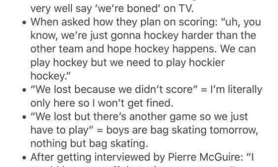 Had to share this with y’all. It’s all accurate but that Pierre bit is deadly. 😂