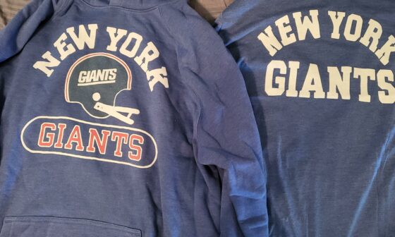 Reppin' the Giants here in Texas while the cold front rolls in today!