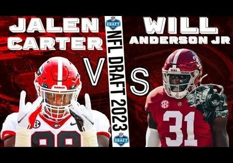 Great video talking about the strengths and weaknesses of Will Anderson and Jalen Carter