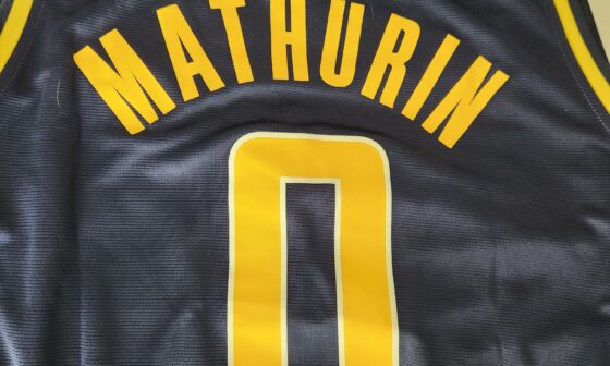 Told my family I wanted either a Haliburton or Mathurin jersey. Fanatics said hold my beer