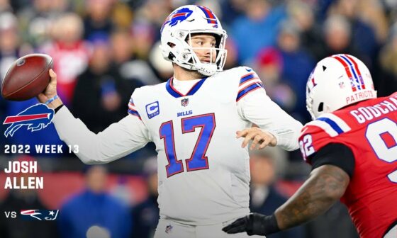 Josh Allen adding his name back to the MVP race!