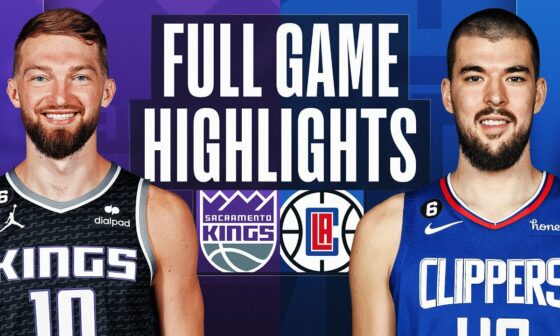 KINGS at CLIPPERS | NBA FULL GAME HIGHLIGHTS | December 3, 2022