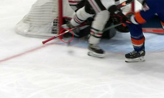 You Make The Call: Did this puck cross the line?