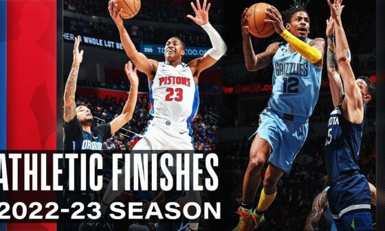 Most Athletic Finishes of the 2022-23 NBA Season So Far!