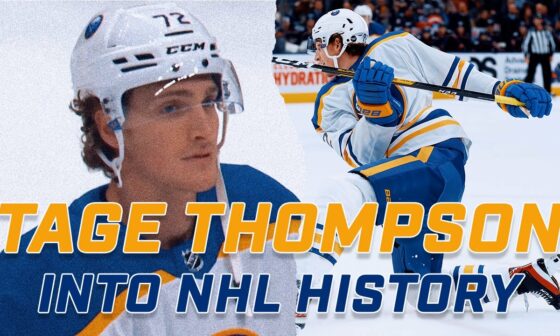 Tage Thompson: Into NHL History