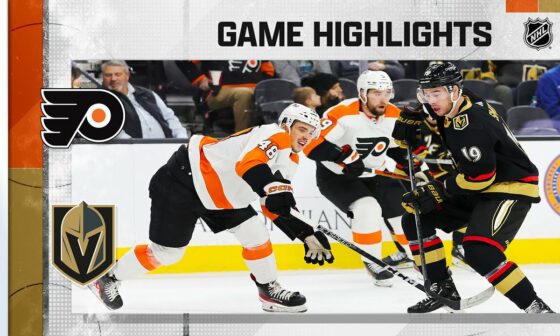 Flyers @ Golden Knights 12/9 | NHL Highlights 2022