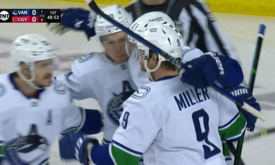 Vancouver scores 2 goals in first 2 minutes!