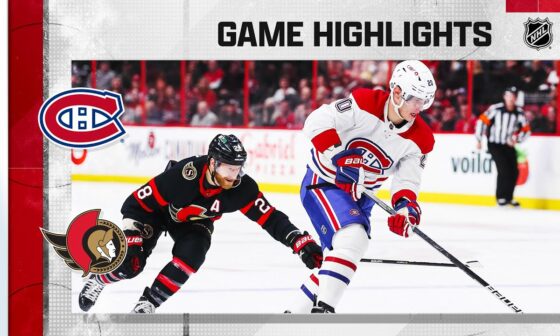 Canadiens @ Senators 12/14 | NHL Highlights 2022