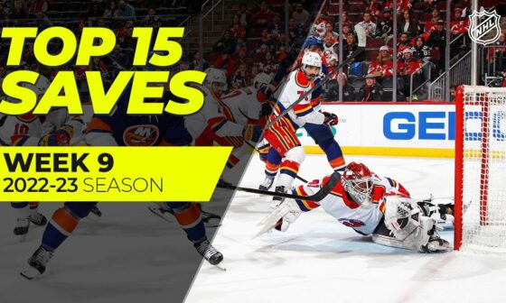 NHL Top Saves of Week 9 | 2022-23 Season