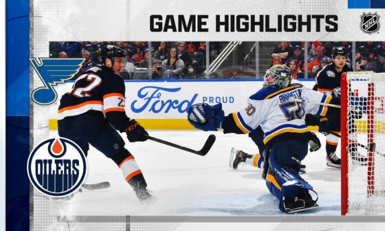 Blues @ Oilers 12/15 | NHL Highlights 2022