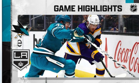 Sharks @ Kings 12/17 | NHL Highlights 2022