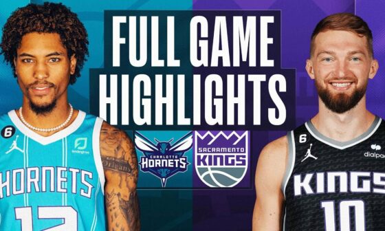 HORNETS at KINGS | NBA FULL GAME HIGHLIGHTS | December 19, 2022 (edited)