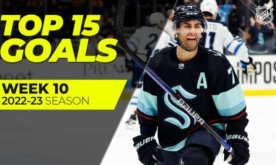 NHL Top Goals from Week 10 | 2022-23 Season