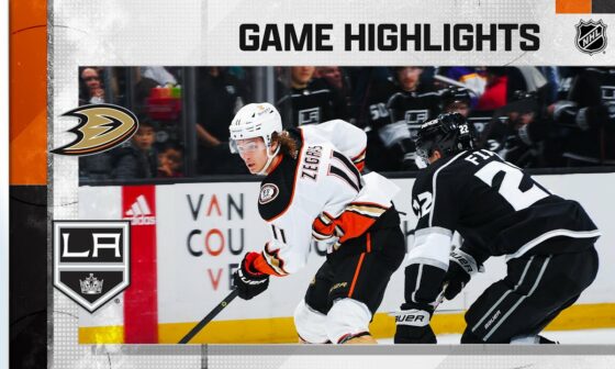 Ducks @ Kings 12/20 | NHL Highlights 2022