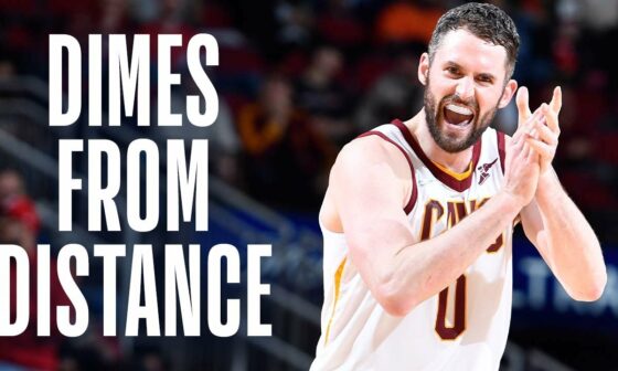 Kevin Love's Best Long-Distance Passes In Cleveland 🎯