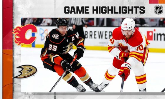 Flames @ Ducks 12/23 | NHL Highlights 2022