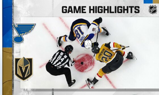 Blues @ Golden Knights 12/23 | NHL Highlights 2022
