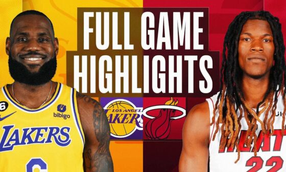 LAKERS at HEAT | FULL GAME HIGHLIGHTS | December 28, 2022