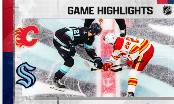Flames @ Kraken 12/28 | NHL Highlights 2022
