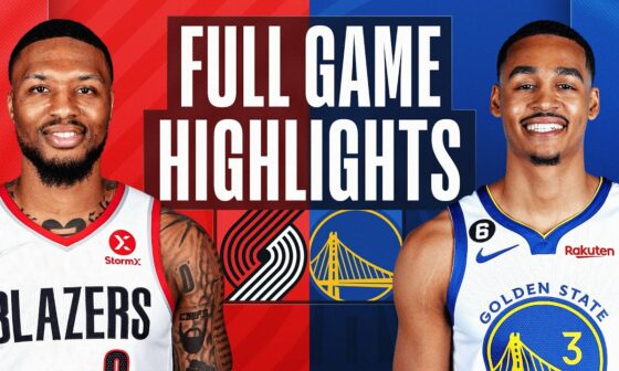 TRAIL BLAZERS at WARRIORS | FULL GAME HIGHLIGHTS | December 30, 2022
