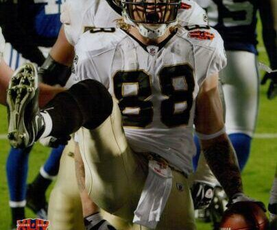 Jeremy Shockey, legendary Saints TE. Most Leroy Brown’ish TE to ever walk the face of this planet.