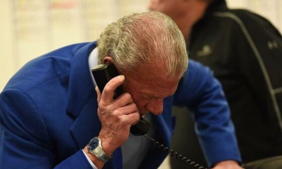 “Ok great talking to you Derek. Glad we could agree to a 8 year, $300 million deal. Our fans can’t wait to see Carr jerseys for sale.”