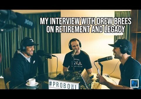 Drew Brees podcast interview w/ Russell Wilson (2018)
