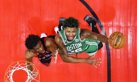 [First to the Floor] Taking a Marcus Smart-sized Victory Lap