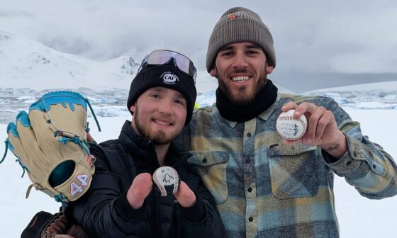 Joe Musgrove seems to be a good dude and has now thrown the fastest pitch ever in Antartica to support physically challenged athletes