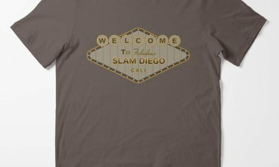 wanted to share my “Welcome to Slam Diego” design I made the other day. A take on the famous Las Vegas sign. yankees fan but y’all are easily my most interesting NL team to watch