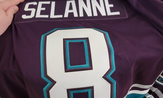THEY HAVE TEEMU JERSEYS IN THE TEAM SOTRE RED ALERT