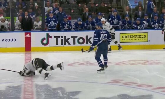 [NHL Player Safety] Toronto’s Pierre Engvall has been suspended for one game for High-sticking Los Angeles’ Sean Durzi.