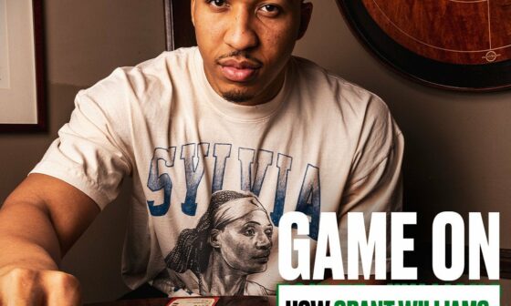 In our latest cover story, we talked with Grant Williams about his endless sense of curiosity and how it has impacted him, on and off the court.