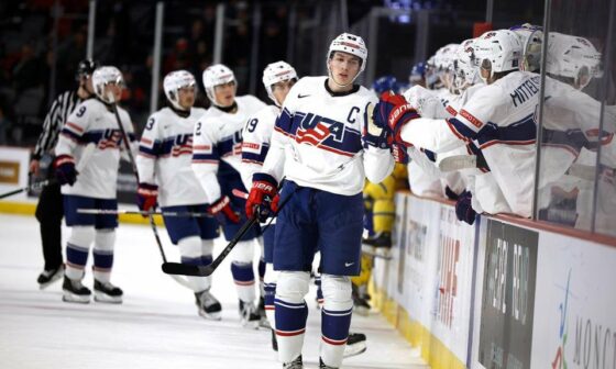 [Morreale]_Luke Hughes, Devils prospect, set to lead U.S. at World Juniors: Defenseman trying to become first of three siblings to win tournament.