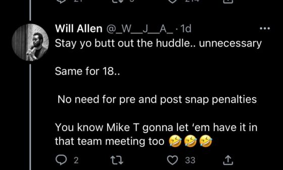 Vince Williams and Will Allen comment on Steelers pre and post play penalties