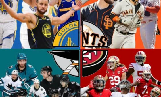 Hello Dubs, I made this poster of the 4 main (and most well know) Bay Area sports teams. Hope y’all enjoy it 😀 P.S - Feel free to screenshot it and use it as wallpaper