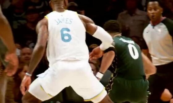 [Highlight] Phantom Cam footage of Jayson Tatum sticking the game-tying shot over LeBron James
