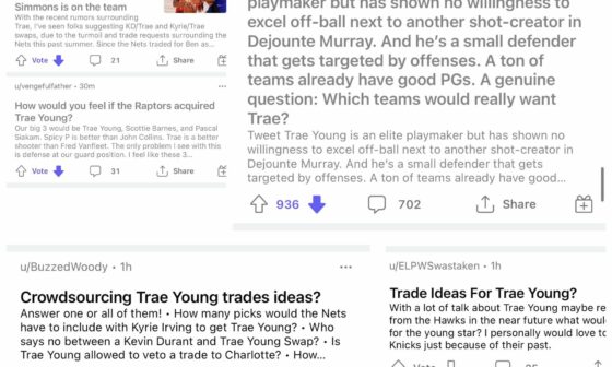 r/nba is out to get Trae today
