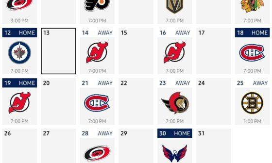 wtf is going on Feb 14th-19th? two straight in NJ and 3 out of 4 games vs NJD?