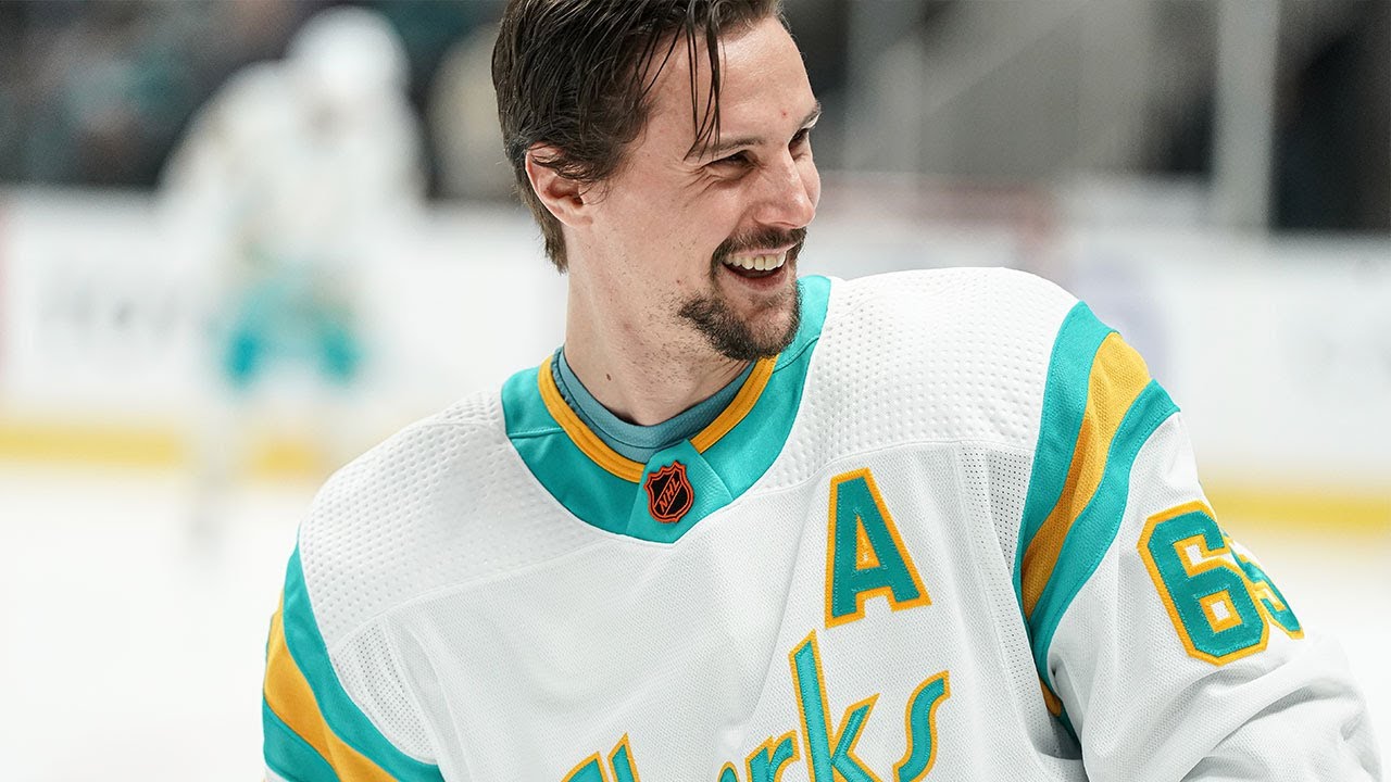 Karlsson sets Sharks record with points, assists in 13 straight 🦈