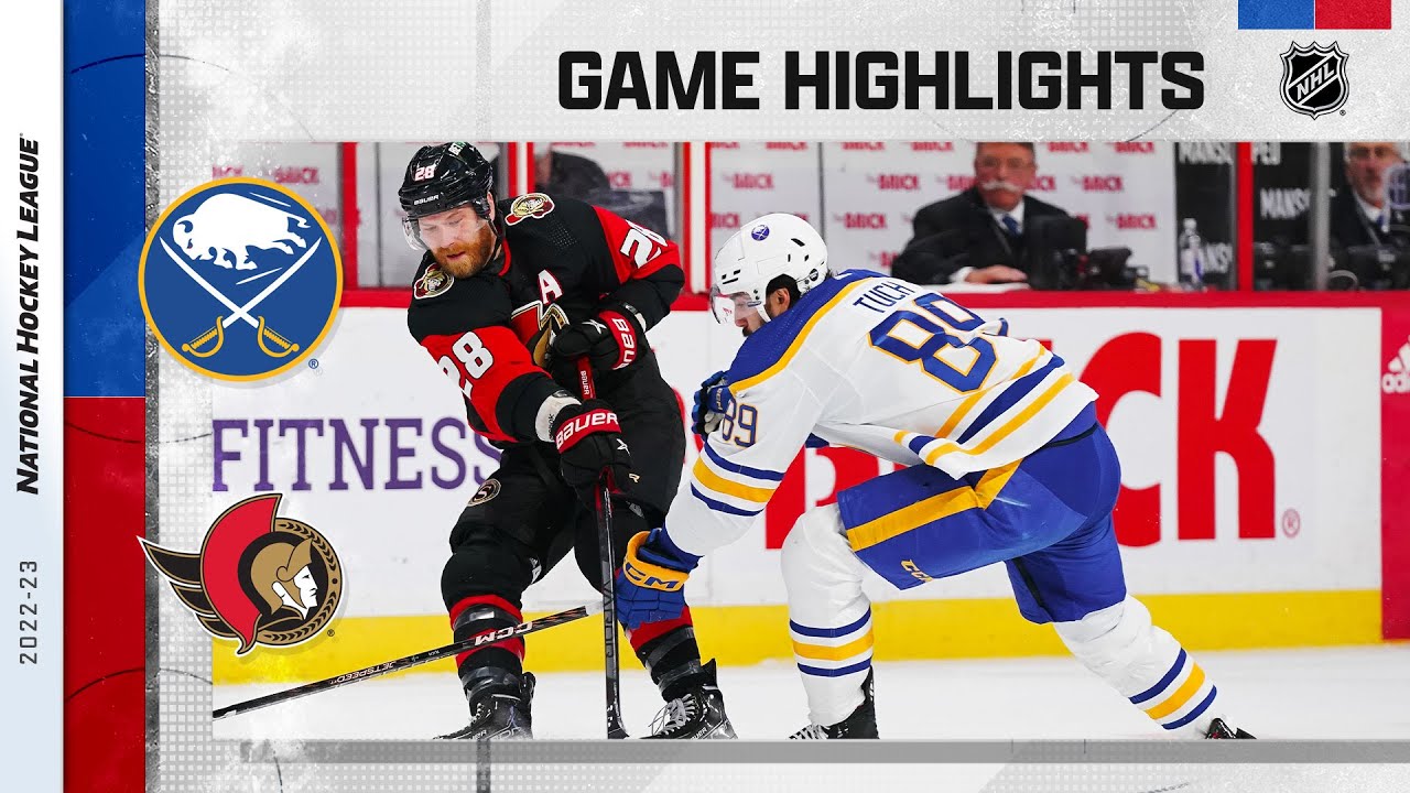 Sabres @ Senators 1/1 | NHL Highlights 2023